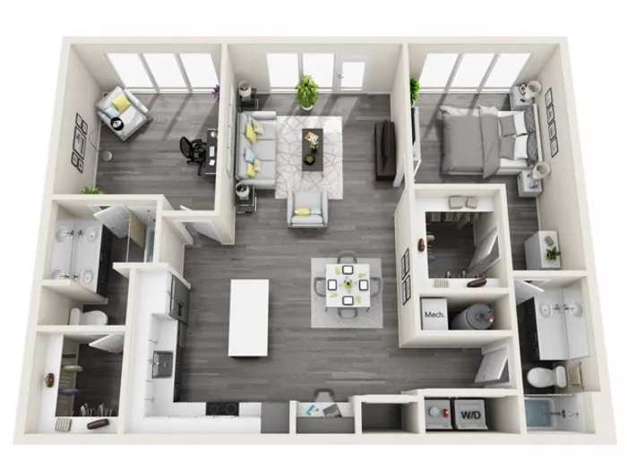 LWB | 1 bed 2 bath | The Tomscot | Scottsdale, AZ Apartments