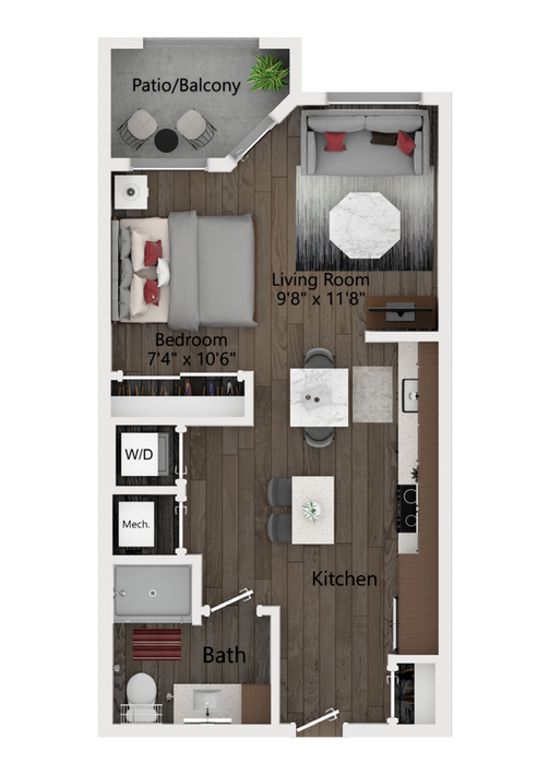 S4 | Studio Floor Plan