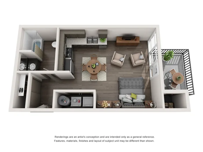 Studio Floorplan