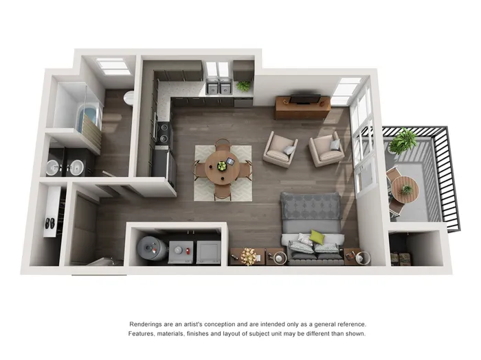 Studio Floorplan