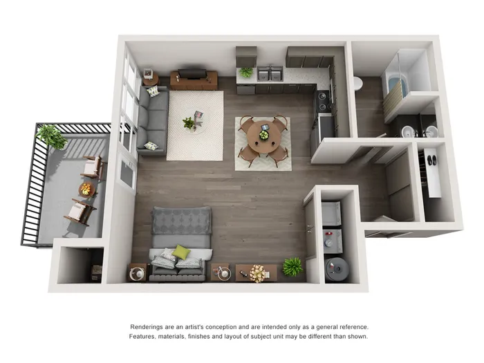 Studio Floorplan