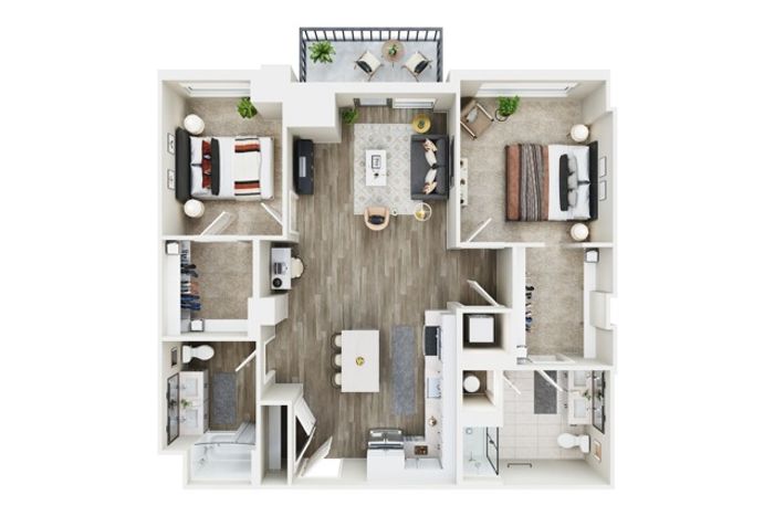 Final Updated - Vyne on Haven - Unit - 2 Bed A, Type B