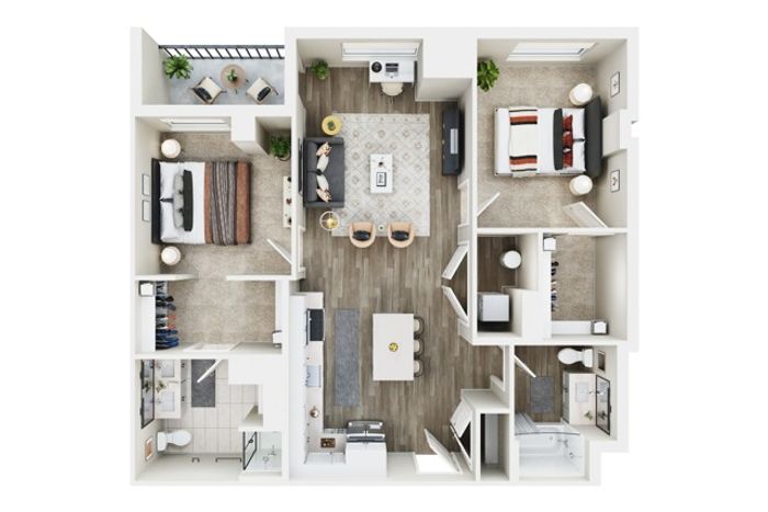 Final Updated - Vyne on Haven - Unit - 2 Bed C, Adaptable