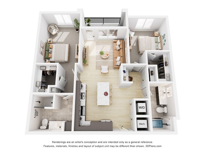 2 Bedroom