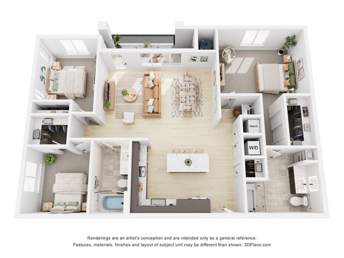 3 Bedroom
