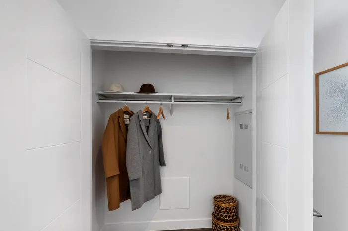 One Bedroom - Closet