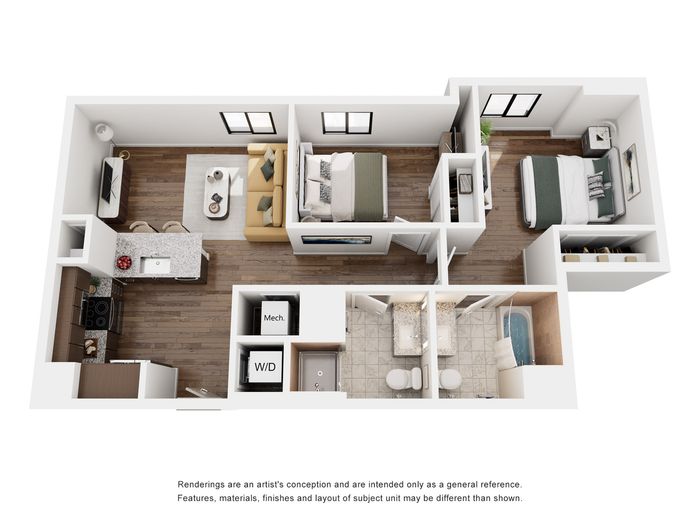 2 Bed/2 Bath