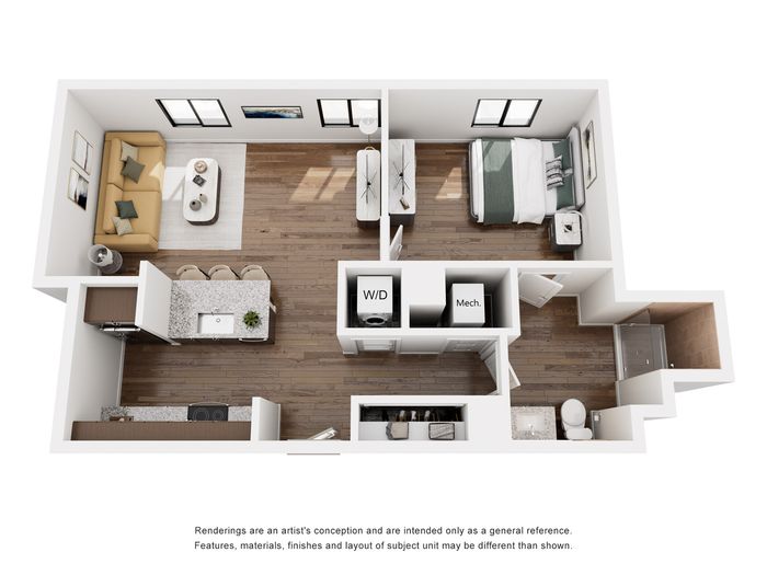 1 Bed/1 Bath
