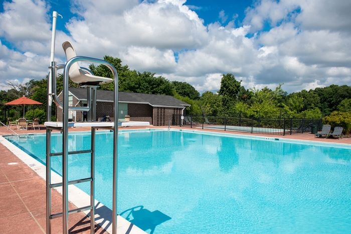 One of our many Amenities - Our Sparkling Pool