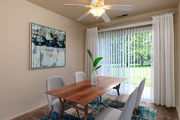Dining Area - Lots of Natural Light!