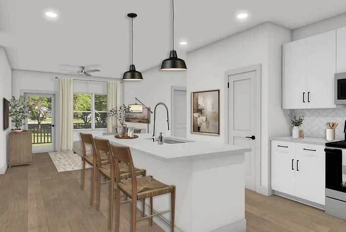 Garrett Turkey Creek Kitchen (Rendering)