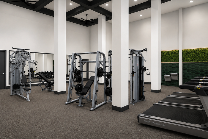 Garrett Baseline Fitness Center (Rendering)