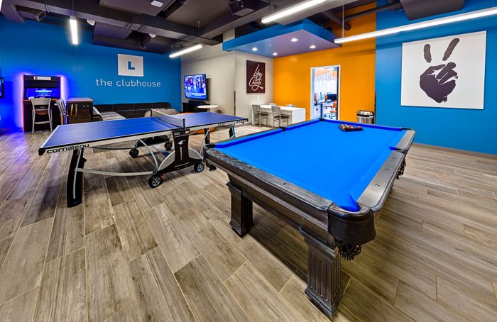 Club Latitude with indoor gaming WIFI throughout.