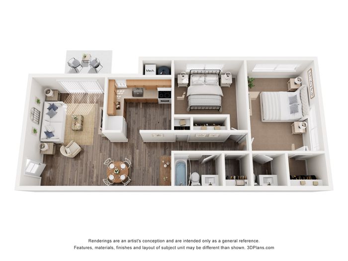 The Pine | 2BD, 1.5BA