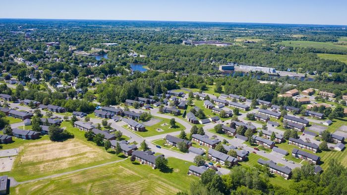 Aerial | Parkstead Black River | Watertown, NY