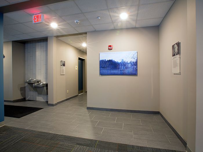 Interior Lobby | College Suites at City Station East | Troy, NY Apartments for Rent