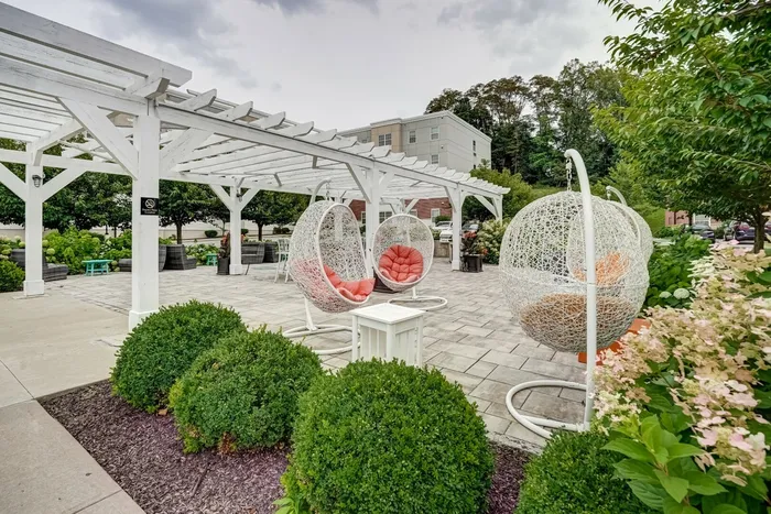 Outdoor Lounge | Fox Run at Fulton | Poughkeepsie, NY