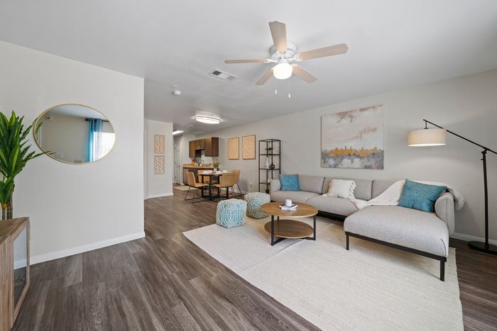 Leah Avenue Townhomes Living Room