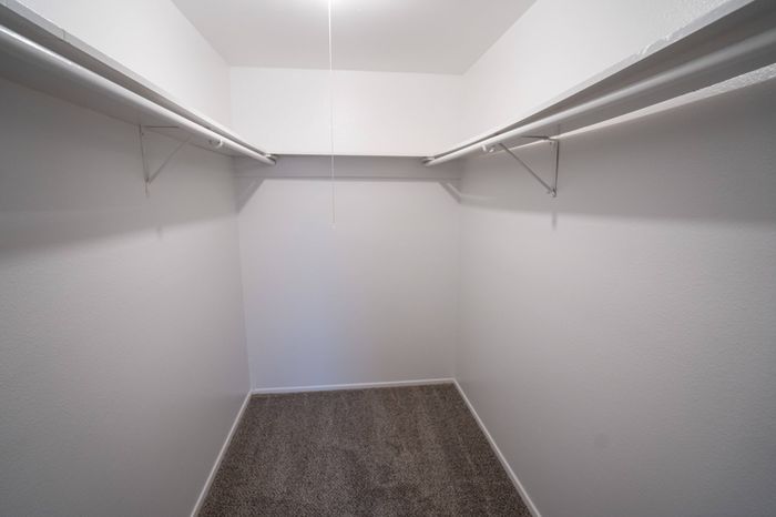 Spacious closet
