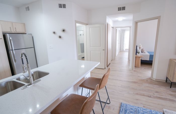 Kitchen and Room View