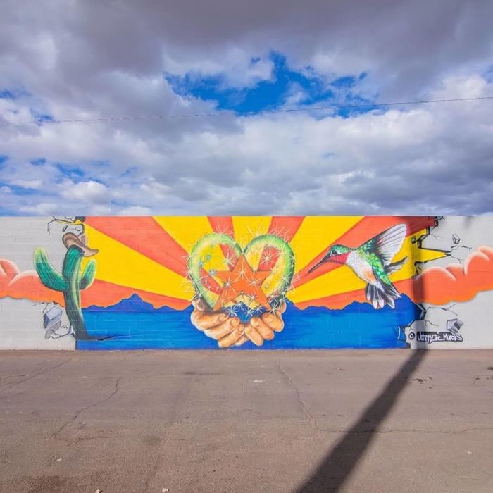 Sunrise on Bethany Mural