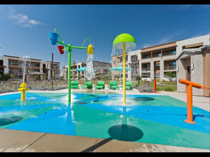 Evolution at Estrella Falls splash pad
