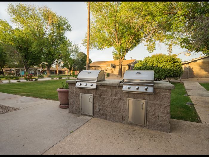 Parkside barbecue areas