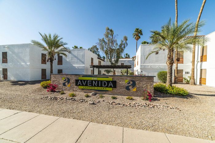 The Avenida Property Sign