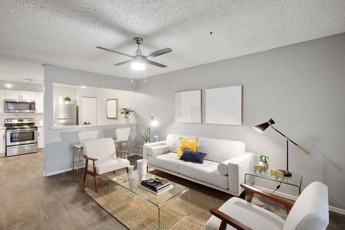 Sunrise on Bethany - Model Unit Living Room