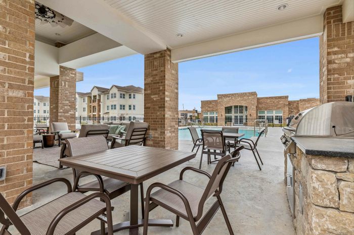 BBQ Area at The Laurels Apartments in Jenks, OK