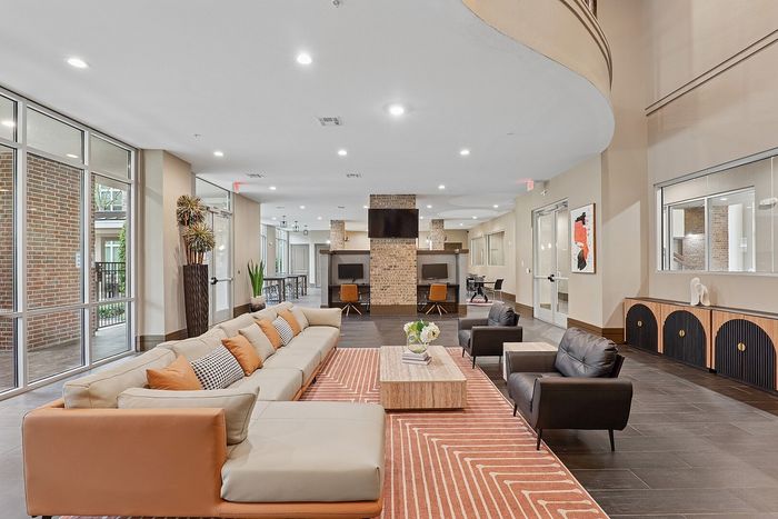Clubhouse at The District at Washington Apartments in Houston, TExas
