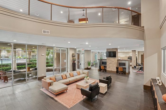 Clubhouse at The District at Washington Apartments in Houston, TExas