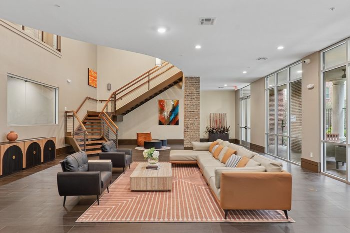 Clubhouse at The District at Washington Apartments in Houston, TExas