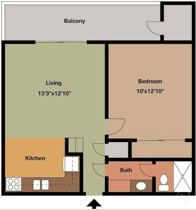 Avenue 19 A1 One Bedroom