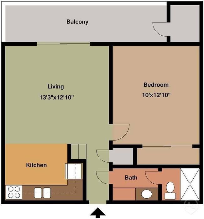Avenue 19 A2U One Bedroom