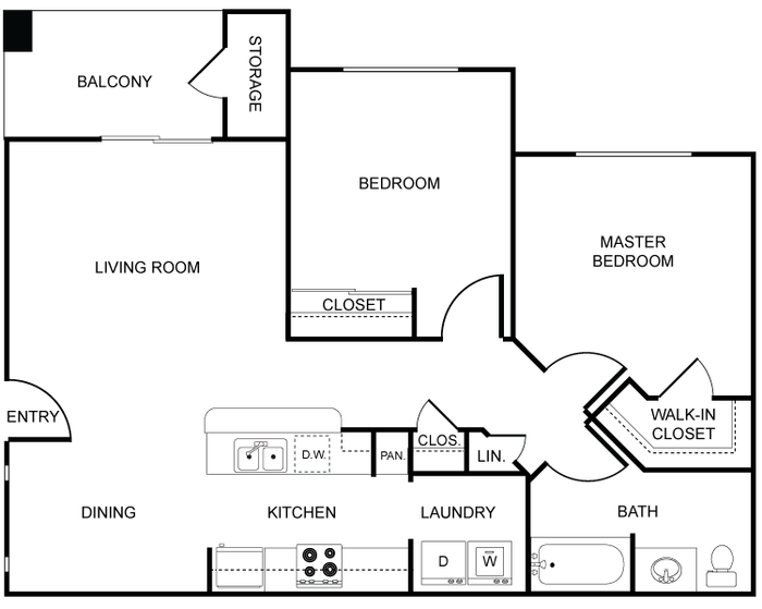 Spring River B1 Two Bedroom