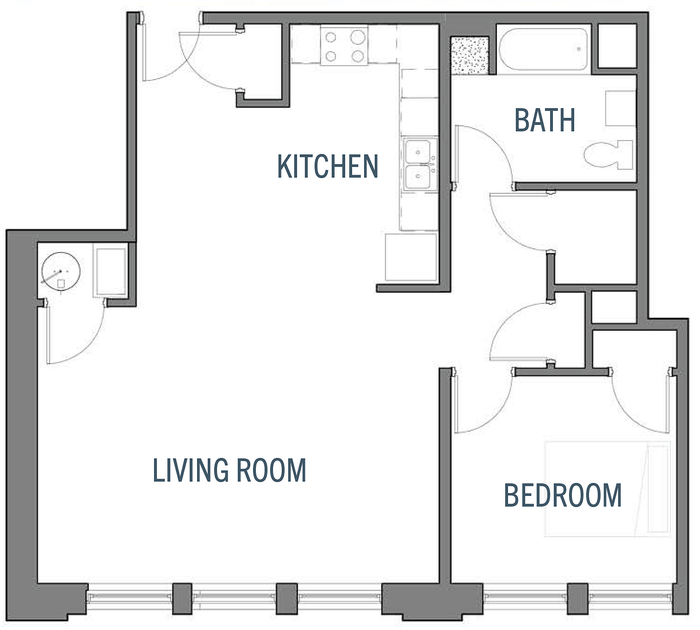 Trinidad Artspace Lofts A50C One Bedroom