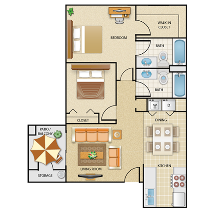 Colores Del Sol C2 Two Bedroom–Havasu