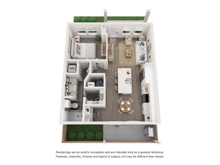 1 Bedroom 1 Bathroom