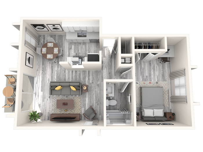 Southbank A1 One Bedrooms