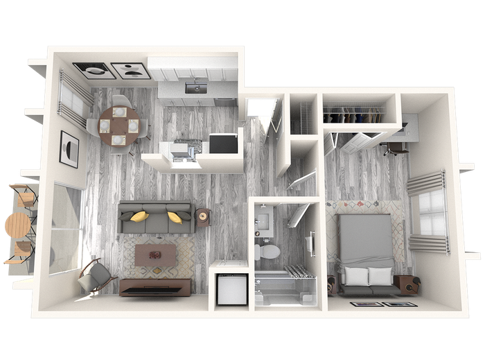 Southbank A1R One Bedrooms