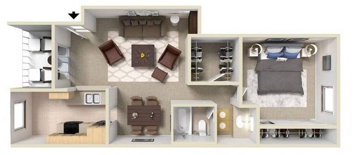 Tesoro on Spain A1 One Bedroom