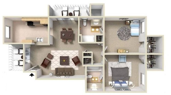Tesoro on Spain C3 Two Bedroom