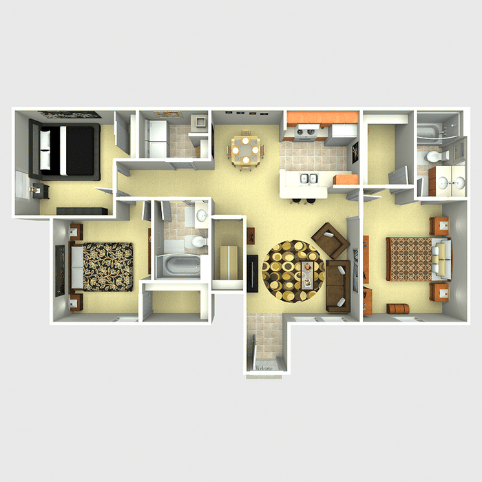Casas De Soledad D1 Aspen Three Bedrooms