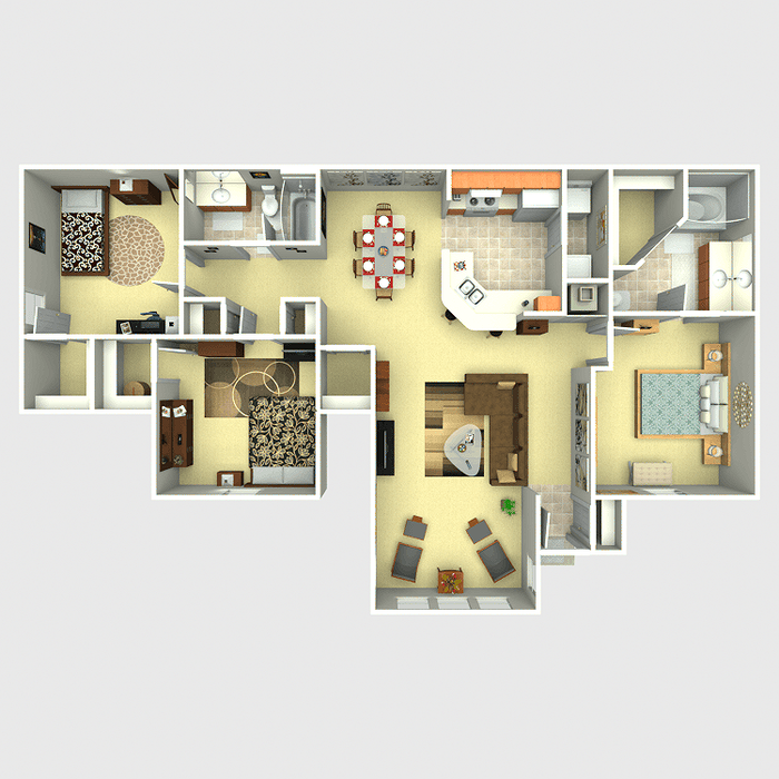 Casas De Soledad D3 Fireweed Solarium Three Bedrooms