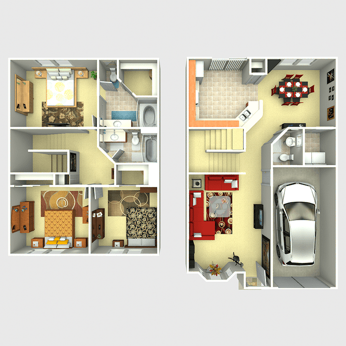 Casas De Soledad D4 Willow Townhome Three Bedrooms
