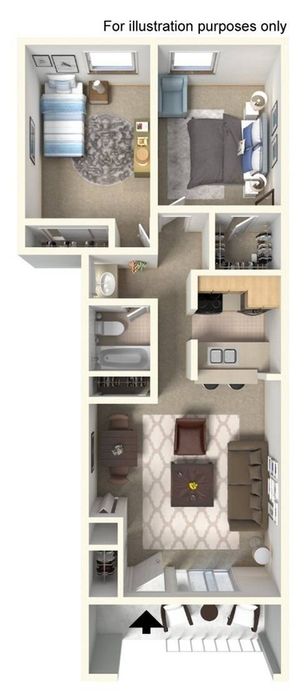 Sungate B1 Two Bedroom