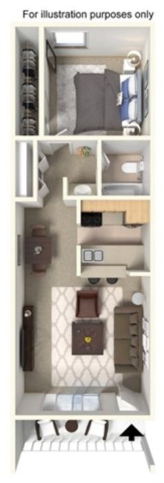 One Bed One Bath