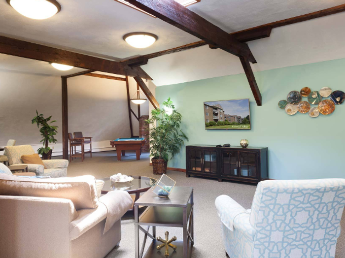 Spacious Resident Club House | Colonial Village apartments in Manchester, NH