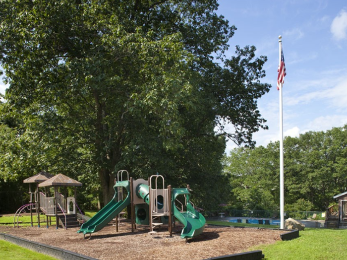 Playground at Colonial Village Apartments in Manchester, NH